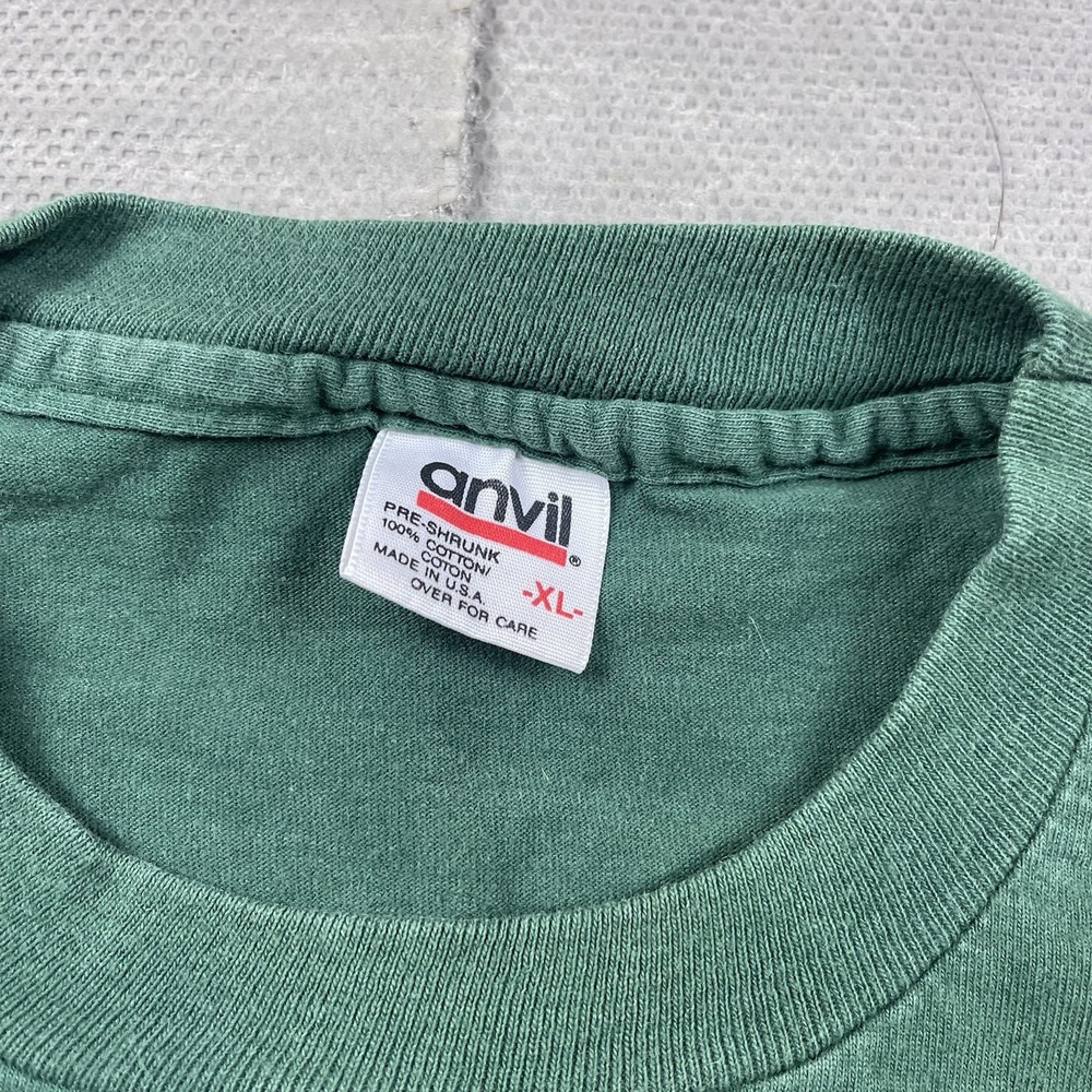Vintage Billy Joel Shirt Mens XL Green River of Dreams Single Stitch Tour 90s - Picture 5 of 10